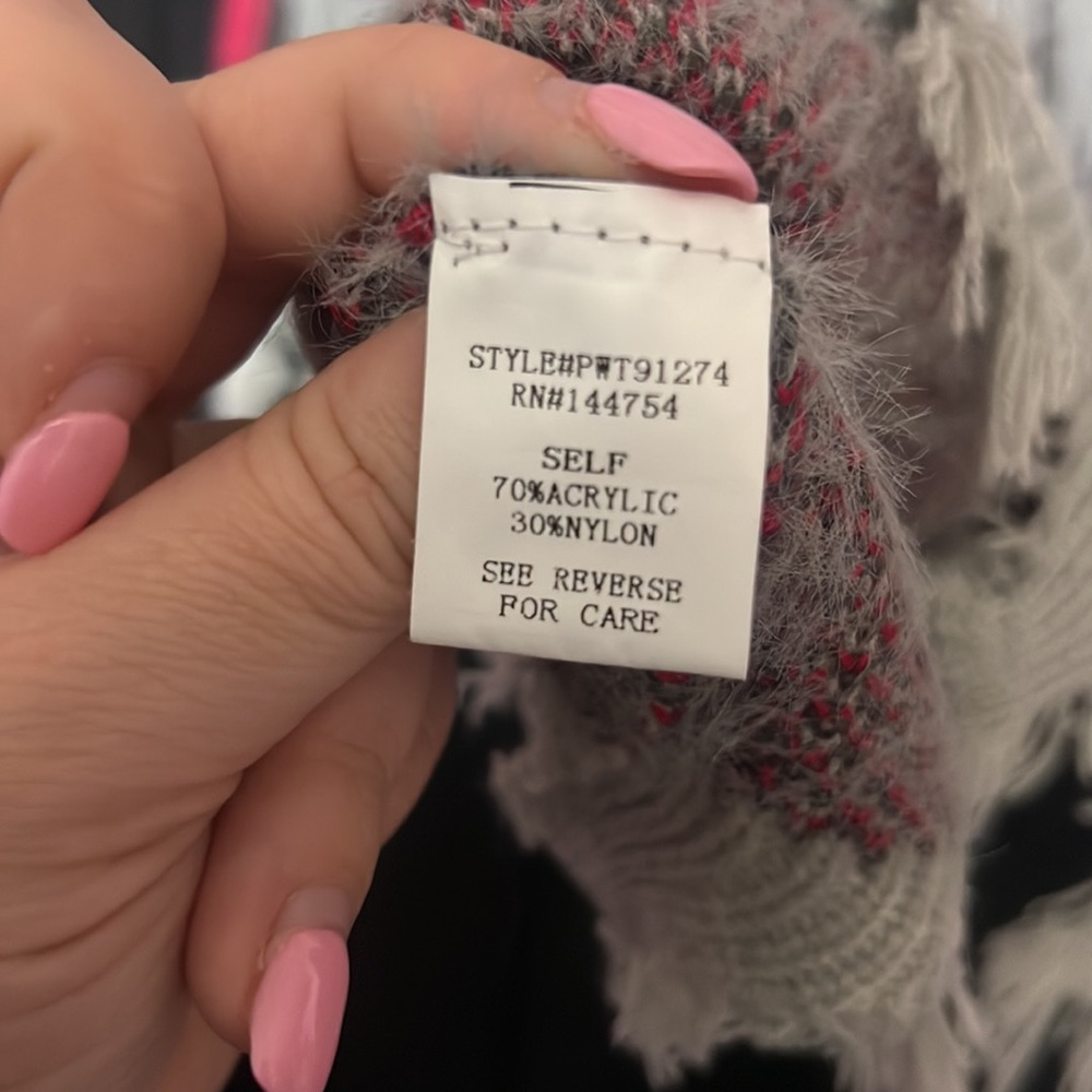 Distressed leopard sweater - Picture 4 of 5